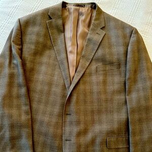 Men’s Ralph Lauren sports jacket, like new, tan pattern